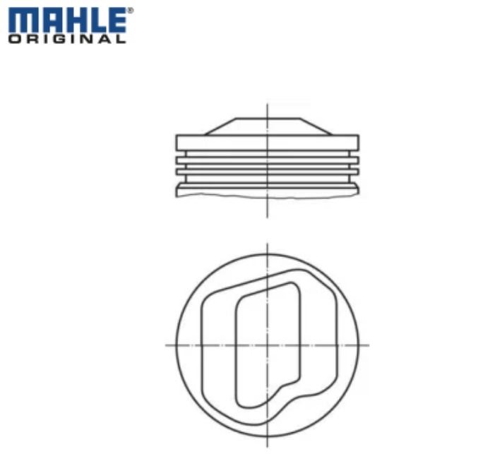 KLIP 75.51mm 1.3 DIZEL POLO 1987-1990 MAHLE - KLI90 -  - 0297812
